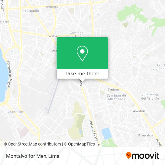Montalvo for Men map