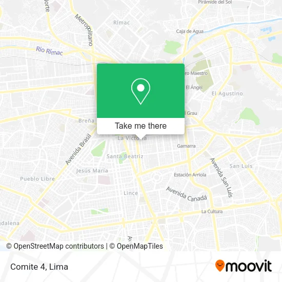 Comite 4 map