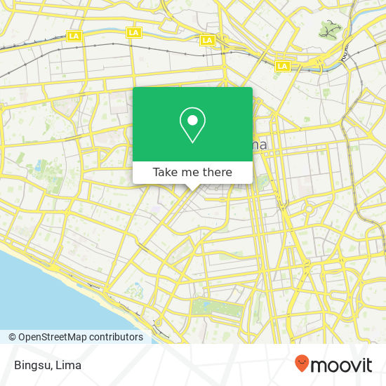 Bingsu map