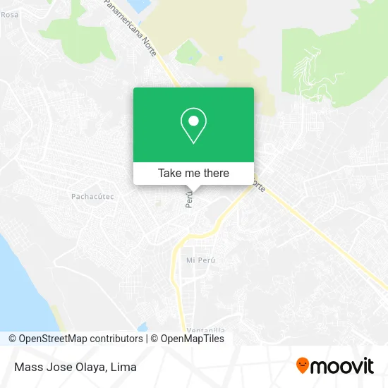 Mass Jose Olaya map