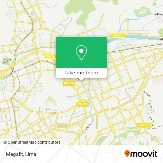 Megafit map