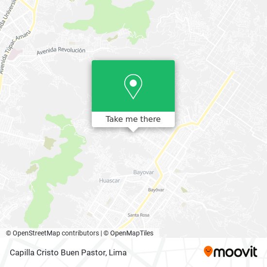 Capilla Cristo Buen Pastor map