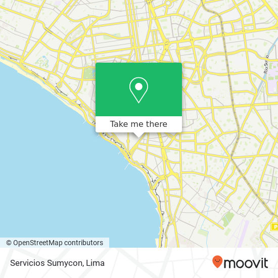 Servicios Sumycon map