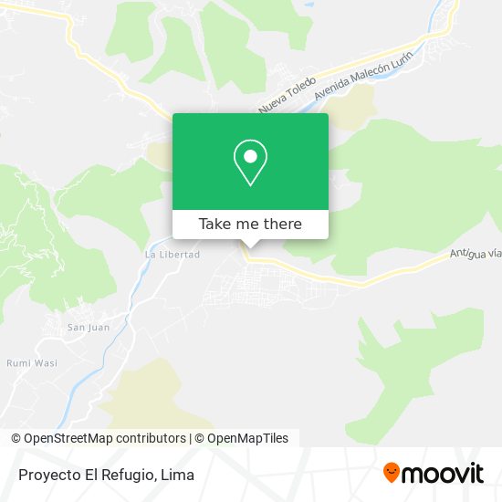 Mapa de Proyecto El Refugio