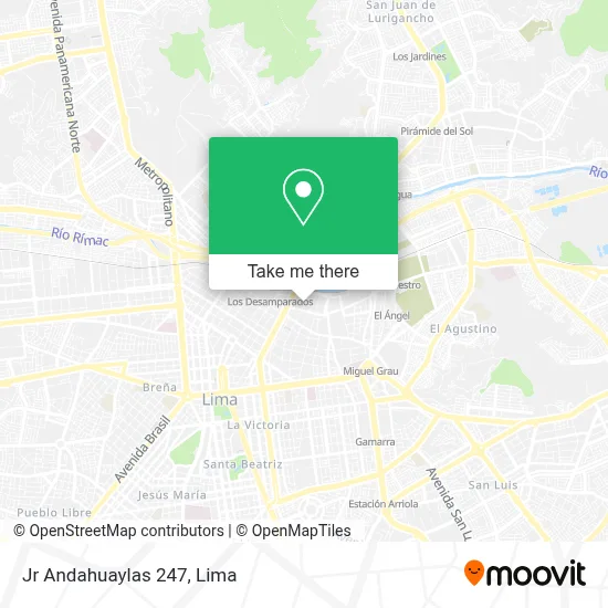 Jr Andahuaylas  247 map