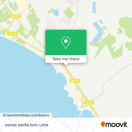 sumac pacha lurin map