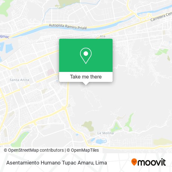 Asentamiento Humano Tupac Amaru map