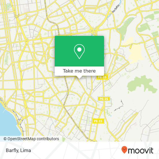 Barfly map