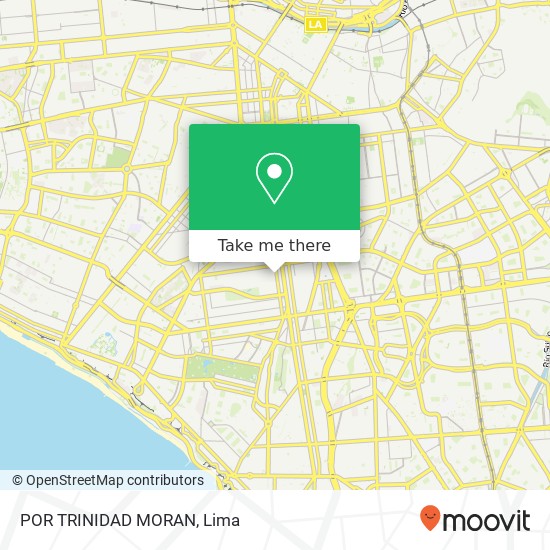 POR TRINIDAD MORAN map