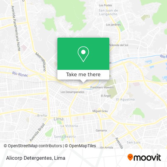 Alicorp Detergentes map