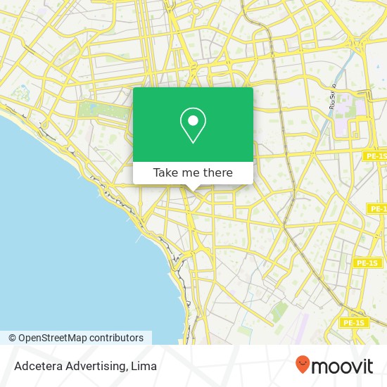 Adcetera Advertising map