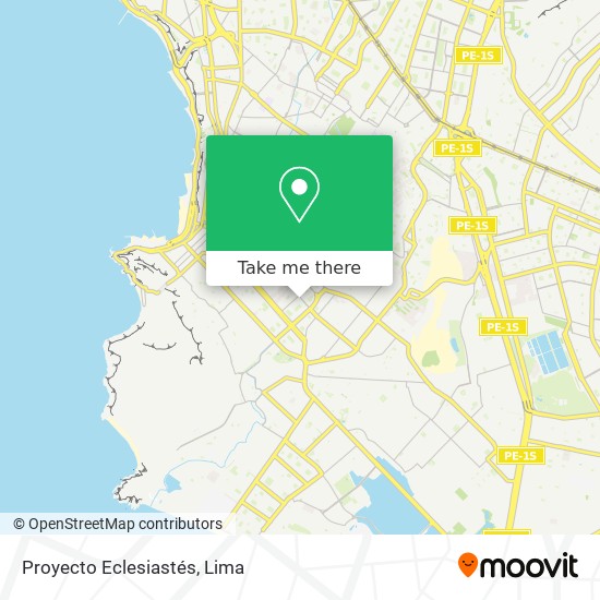 Proyecto Eclesiastés map