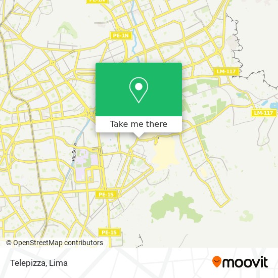 Telepizza map