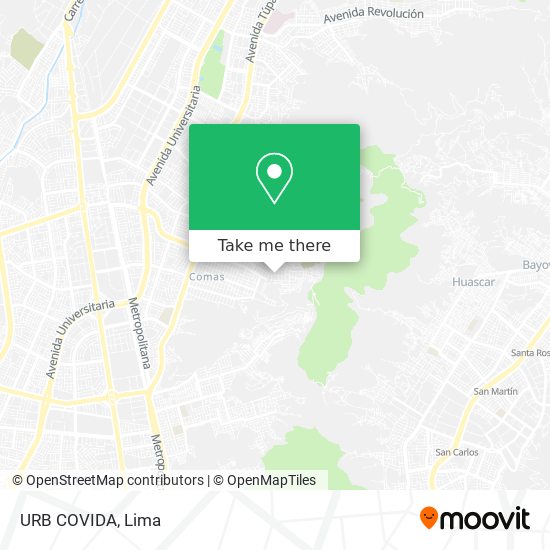 URB  COVIDA map