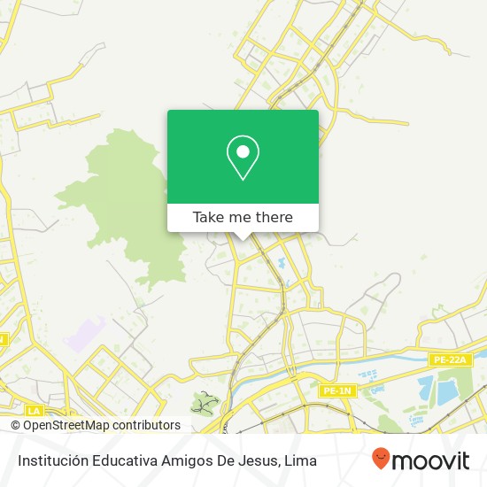 Institución Educativa Amigos De Jesus map