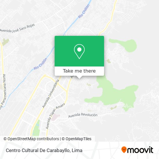 Centro Cultural De Carabayllo map