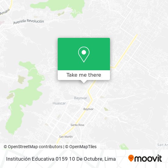 Institución Educativa 0159 10 De Octubre map