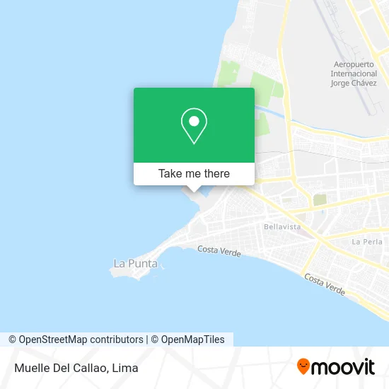 Muelle Del Callao map