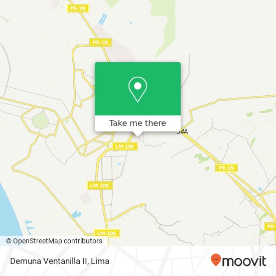 Demuna Ventanilla II map