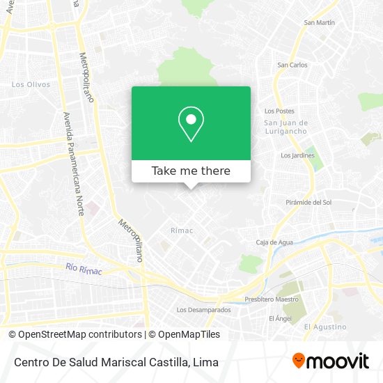 Centro De Salud Mariscal Castilla map
