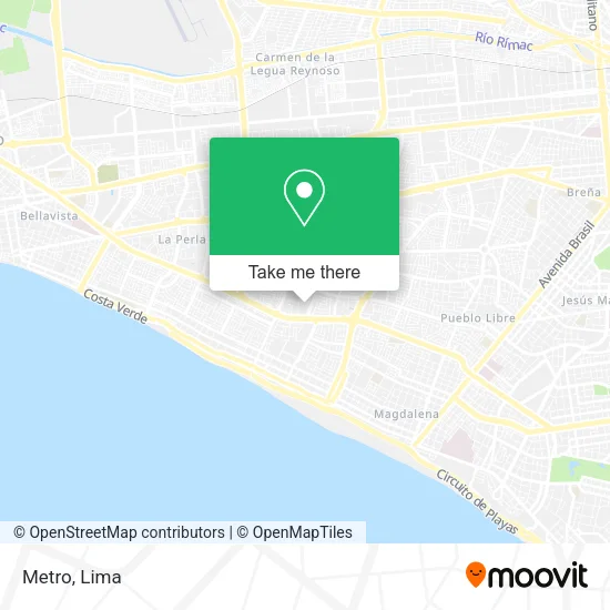 Mapa de Metro