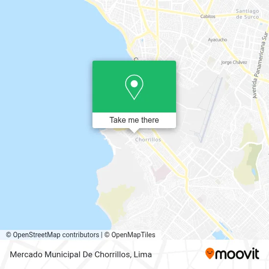 Mercado Municipal De Chorrillos map