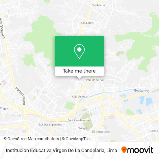 Institución Educativa Virgen De La Candelaria map