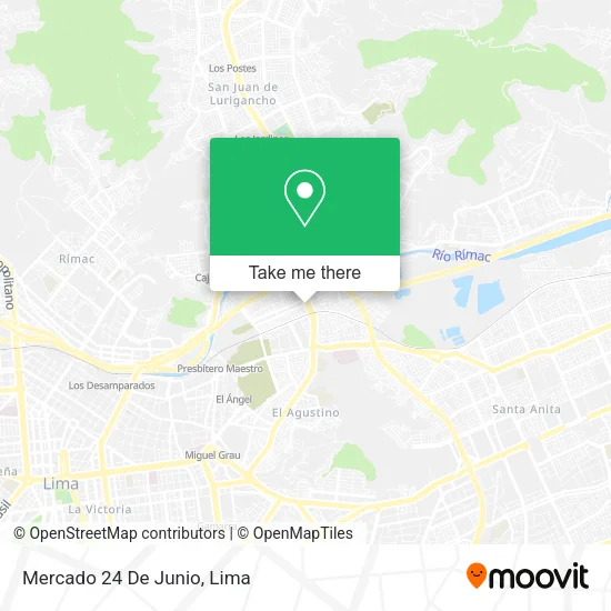 Mercado 24 De Junio map