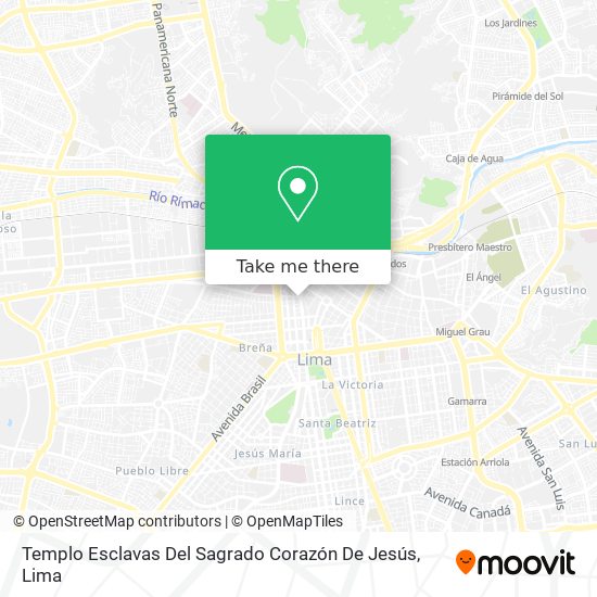 Templo Esclavas Del Sagrado Corazón De Jesús map