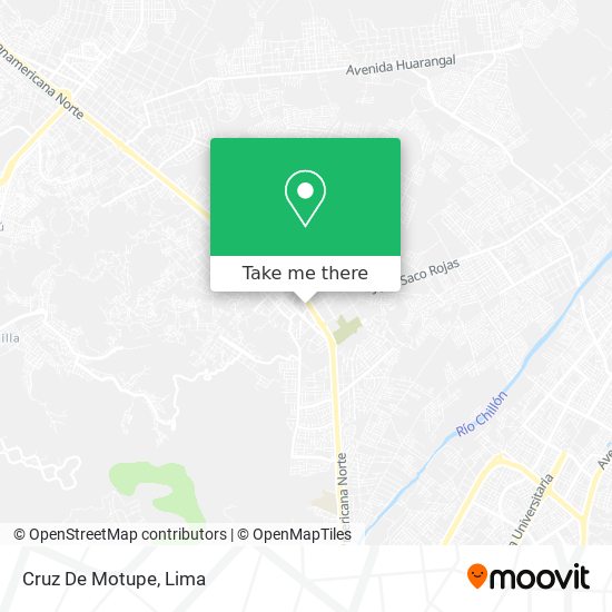 Cruz De Motupe map