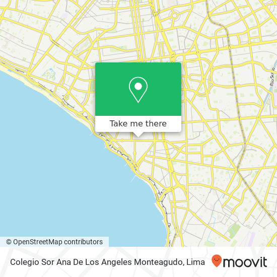 Colegio Sor Ana De Los Angeles Monteagudo map