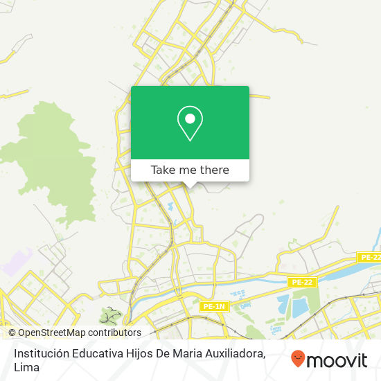 Institución Educativa Hijos De Maria Auxiliadora map