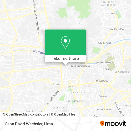 Ceba David Wechsler map