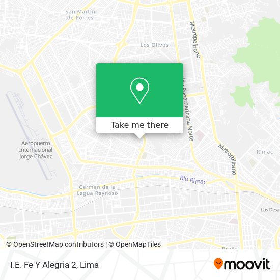 How to get to . Fe Y Alegria 2 in San Martin by Bus?