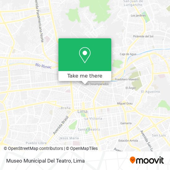 Museo Municipal Del Teatro map
