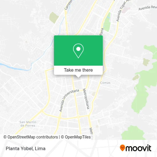 Planta Yobel map