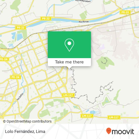 Lolo Fernández map