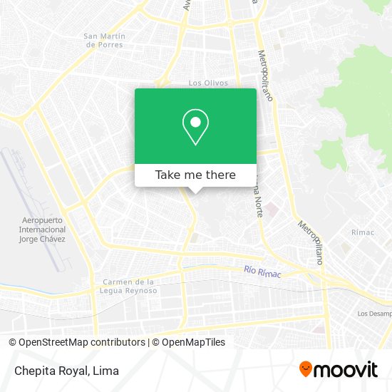Chepita Royal map