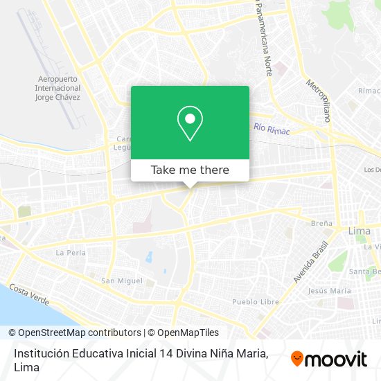 Institución Educativa Inicial 14 Divina Niña Maria map