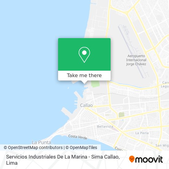 Servicios Industriales De La Marina - Sima Callao map