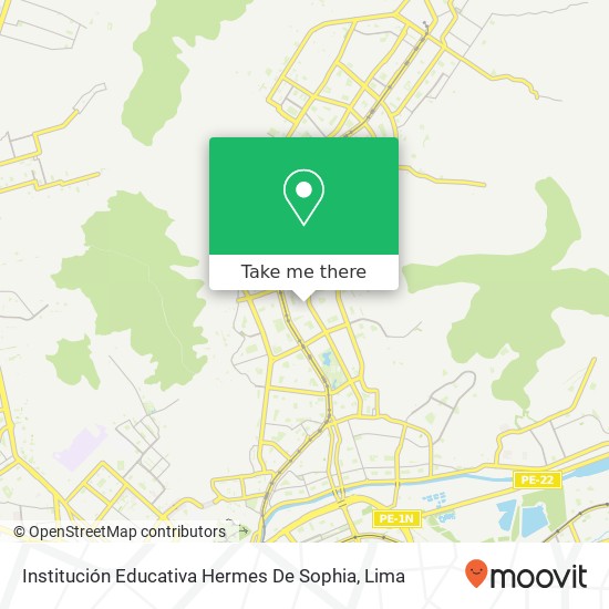 Institución Educativa Hermes De Sophia map