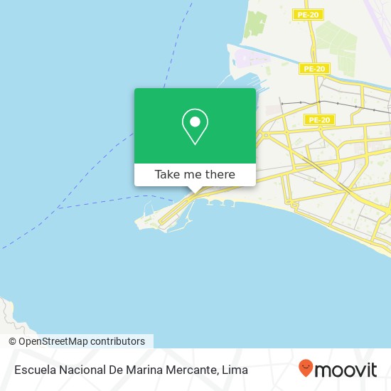 Escuela Nacional De Marina Mercante map