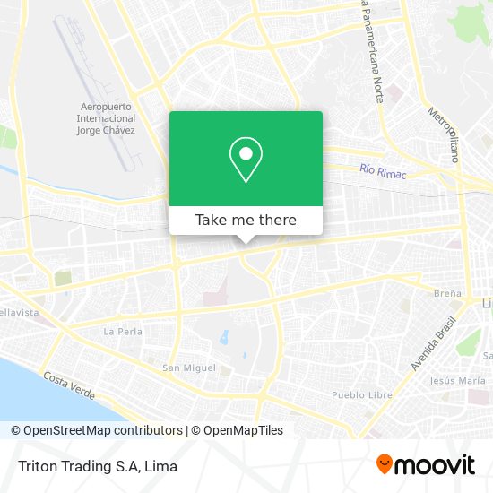 Triton Trading S.A map