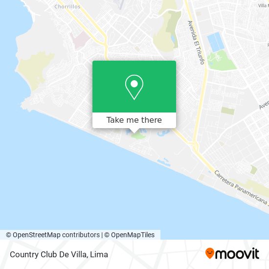 How to get to Country Club De Villa in Chorrillos by Bus?