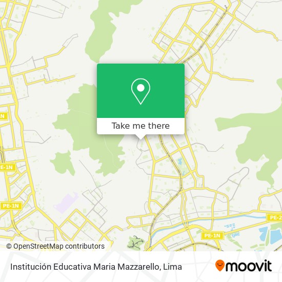 Institución Educativa Maria Mazzarello map