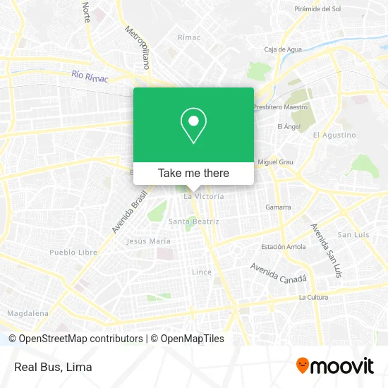 Real Bus map