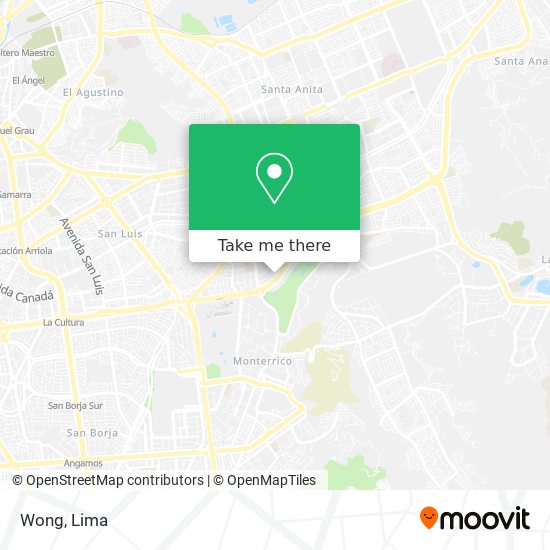 Wong map