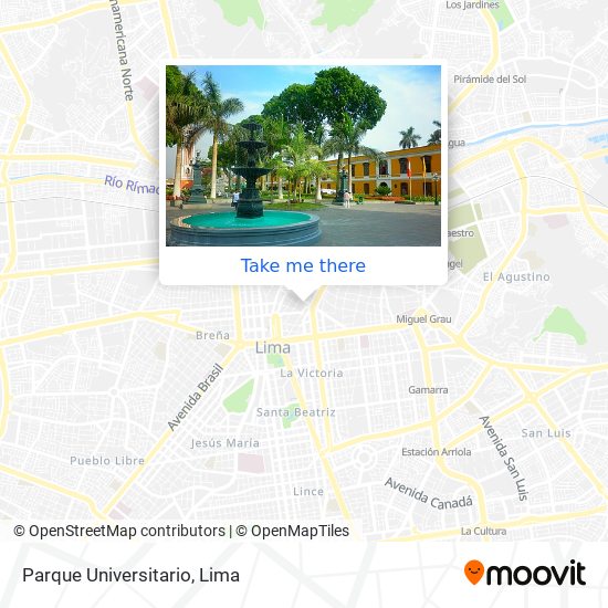 Parque Universitario map