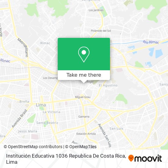 Institución Educativa 1036 Republica De Costa Rica map
