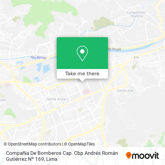 Compañía De Bomberos Cap. Cbp Andrés Román Gutiérrez Nº 169 map